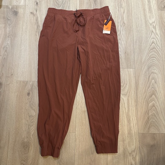 Freely Pants - NWT Freely Rivera‎ Jogger Pants Women's XL Drawstring Elastic Waist Lightweight